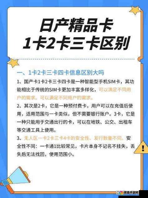 国产卡二卡三卡四分类之详细解读与特点分析