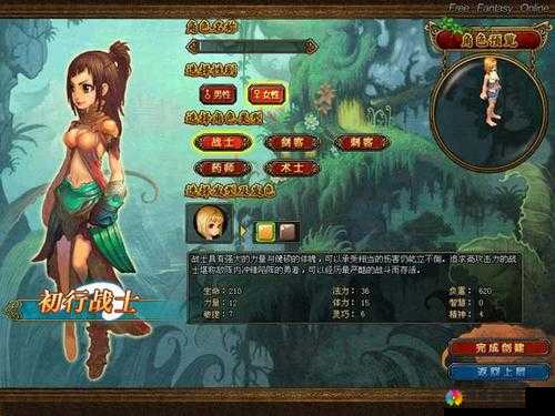 QO幻想游戏全面解析，探索各职业特色与技能详解